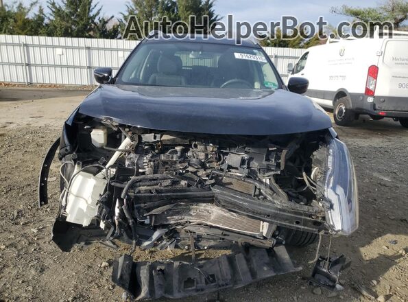 KNMAT2MV7JP601721 2018 NISSAN ROGUE Black Вид спереду