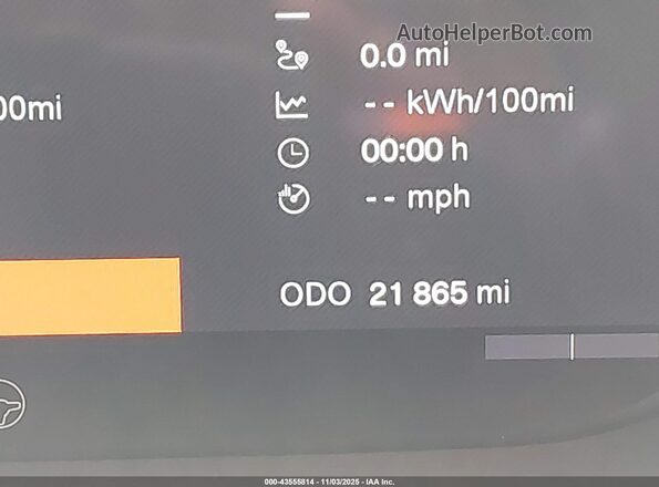 LPSED3KA9NL057894 2022 POLESTAR 2 Черный Вид задних сидений