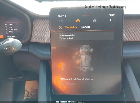 LPSED3KA9NL057894 2022 POLESTAR 2 Черный 