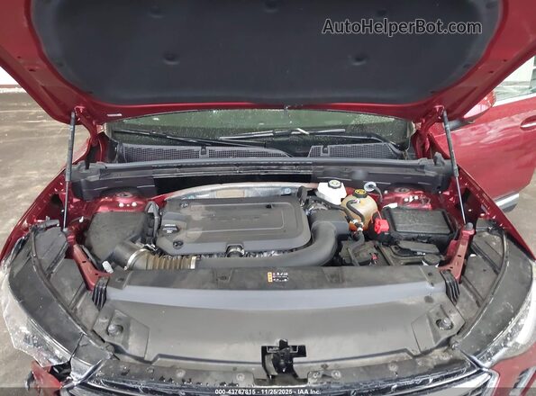 LRBAZLR43ND016788 2022 BUICK ENVISION Red Вид ззаду