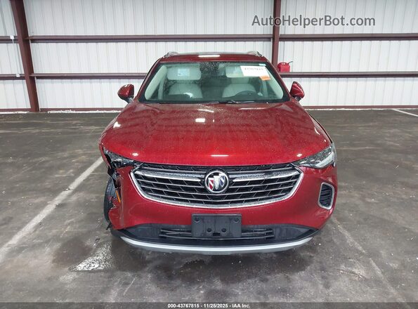 LRBAZLR43ND016788 2022 BUICK ENVISION Red Вид щитка приладів