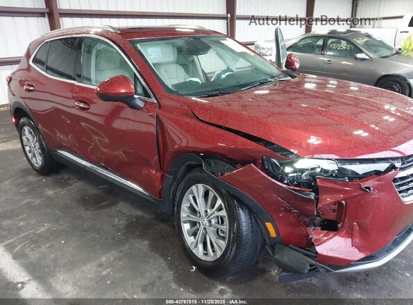 LRBAZLR43ND016788 2022 BUICK ENVISION Red Вид спереду