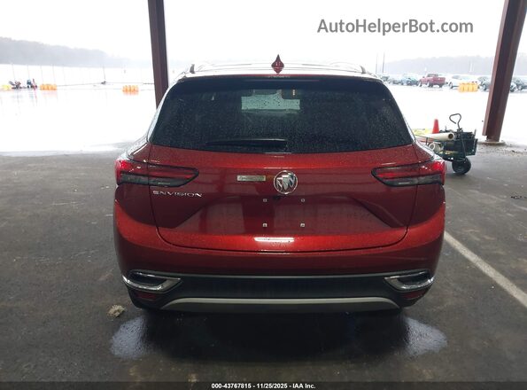 LRBAZLR43ND016788 2022 BUICK ENVISION Red 
