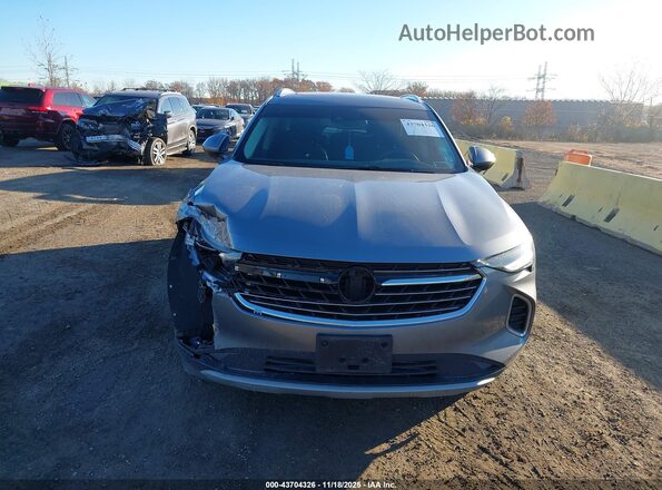 LRBAZLR47ND143401 2022 BUICK ENVISION Gray Vista del cuadro de instrumentos