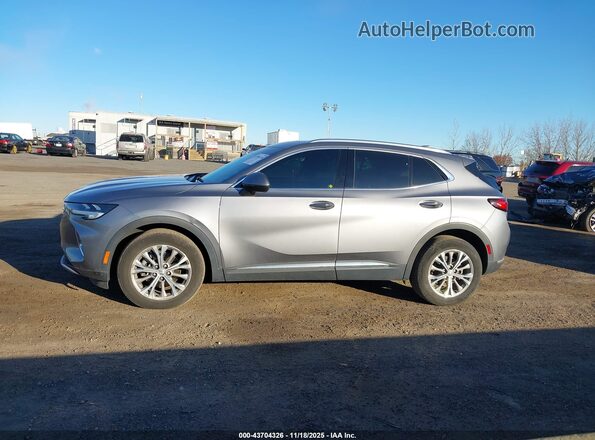 LRBAZLR47ND143401 2022 BUICK ENVISION Gray Vista interior de 360 grados