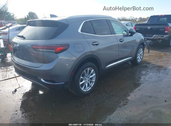 LRBAZLR48MD110759 2021 BUICK ENVISION Gray Rear right