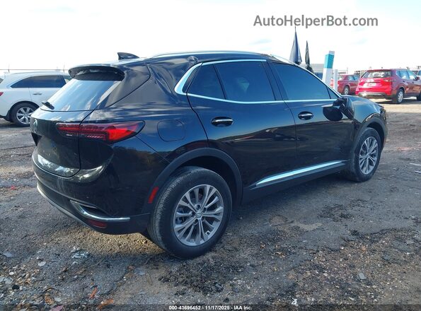 LRBAZLR49ND159924 2022 BUICK ENVISION Black Tył prawy