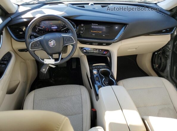 LRBAZLR49PD039852 2023 BUICK ENVISION Gray Առջևի վահանակի տեսք