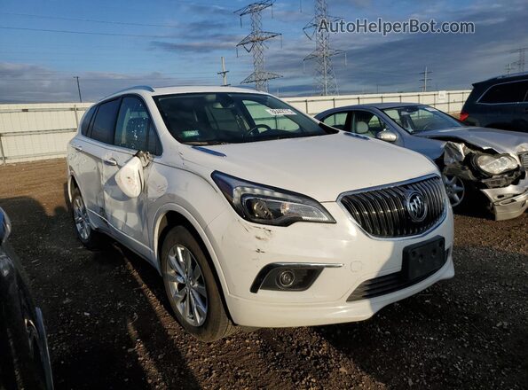 LRBFX1SA0JD007024 2018 BUICK ENVISION Белый Передняя правая четверть