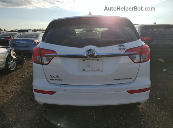 LRBFX1SA0JD007024 2018 BUICK ENVISION Белый Вид сзади