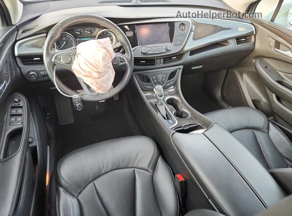 LRBFX2SA4KD099312 2019 BUICK ENVISION Серебряный Вид панели приборов