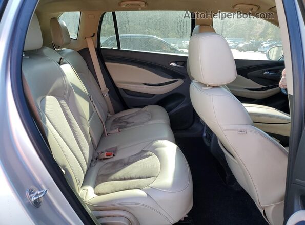 LRBFXASA6HD016577 2017 BUICK ENVISION Серебряный Вид задней части салона
