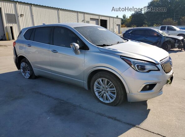LRBFXASA6HD016577 2017 BUICK ENVISION Серебряный Передняя правая четверть