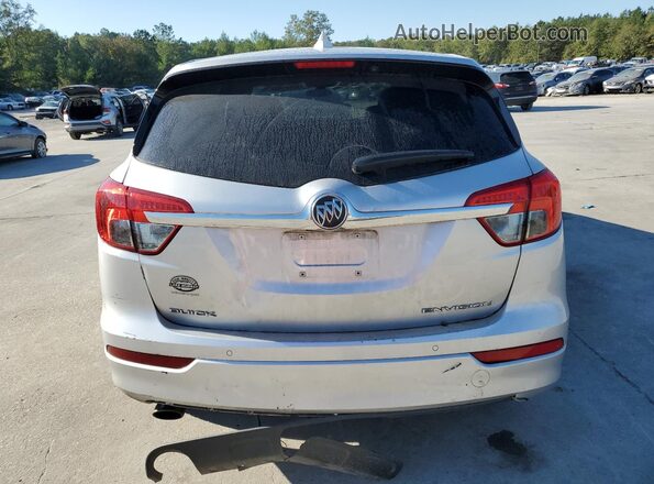 LRBFXASA6HD016577 2017 BUICK ENVISION Серебряный Вид сзади