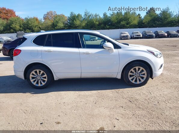 LRBFXBSA5HD200060 2017 BUICK ENVISION White Vista interior trasera