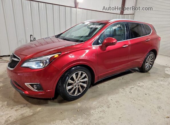 LRBFXCSAXKD013815 2019 BUICK ENVISION Красный Передняя левая четверть