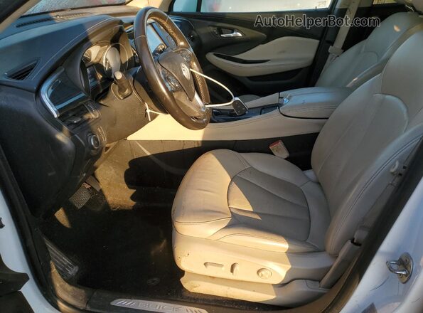 LRBFXDSAXHD216668 2017 BUICK ENVISION White Vista interior delantera