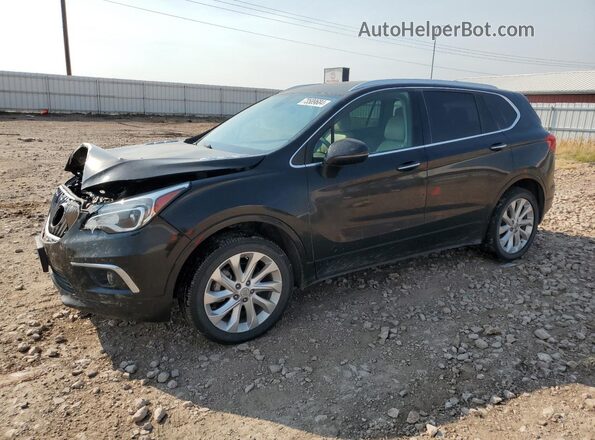 LRBFXESX3GD190150 2016 BUICK ENVISION Black Передня ліва чверть