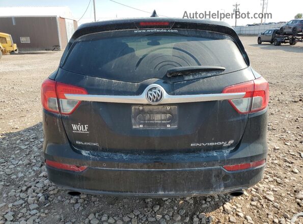 LRBFXESX3GD190150 2016 BUICK ENVISION Black Вид ззаду