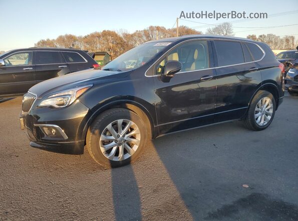 LRBFXESX4GD173566 2016 BUICK ENVISION Black Vista tres cuartos delantera izquierda