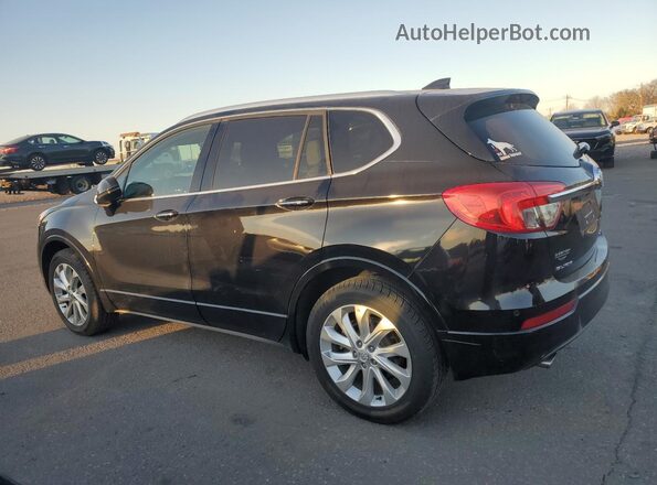 LRBFXESX4GD173566 2016 BUICK ENVISION Black Trasero izquierdo