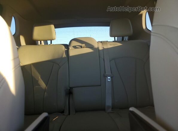 LRBFXESX4GD173566 2016 BUICK ENVISION Black Vista de los asientos traseros