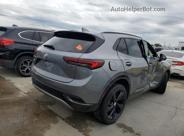 LRBFZPR41MD102256 2021 BUICK ENVISION Gray უკანა მარჯვენა