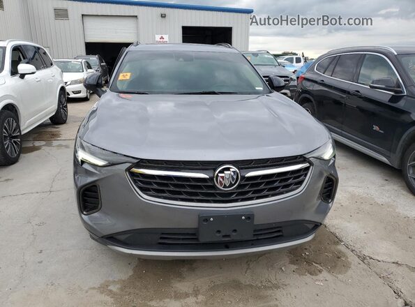 LRBFZPR41MD102256 2021 BUICK ENVISION Gray წინა ხედი