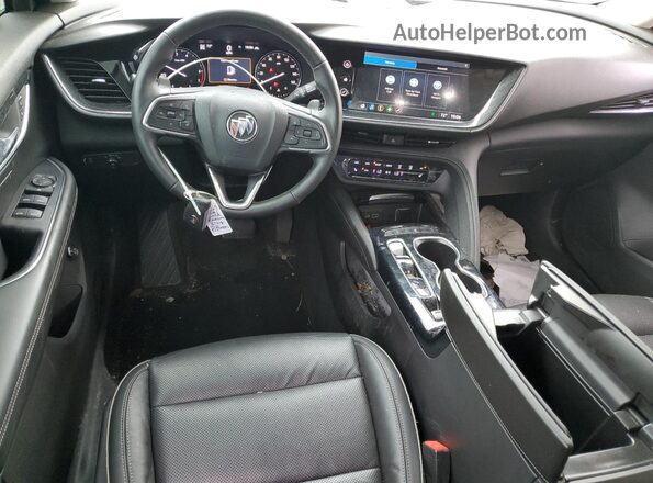 LRBFZPR41MD102256 2021 BUICK ENVISION Gray წინა პანელის ხედი
