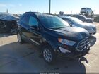 2018 Ford Ecosport Se Black vin: MAJ3P1TE5JC188333