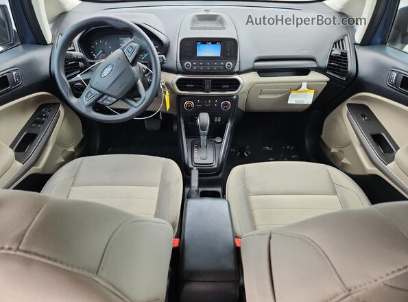 MAJ3S2FE0MC450456 2021 FORD ECOSPORT Синий Вид панели приборов