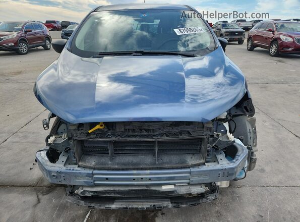MAJ3S2FE0MC450456 2021 FORD ECOSPORT Синий Вид спереди
