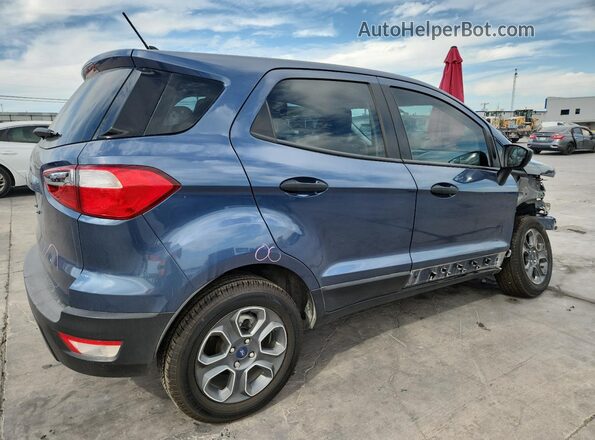 MAJ3S2FE0MC450456 2021 FORD ECOSPORT Синий Задняя правая четверть
