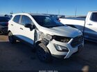 2020 Ford Ecosport S White vin: MAJ3S2FE9LC394919