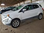 2020 Ford Ecosport Se White vin: MAJ3S2GE7LC325399