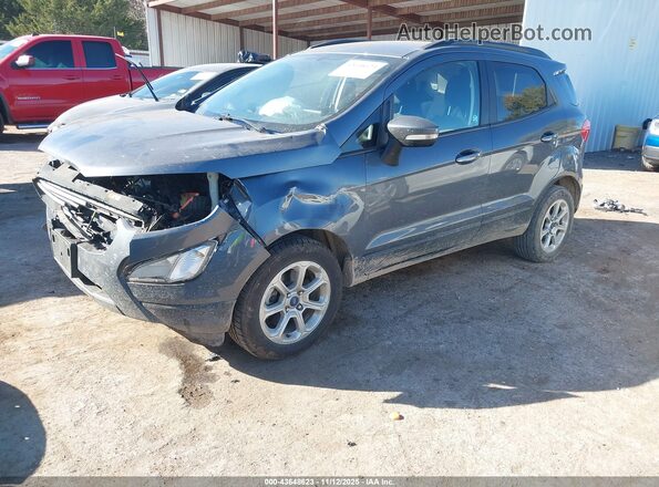 MAJ3S2GE9MC423724 2021 FORD ECOSPORT Gray Vista tres cuartos delantera izquierda