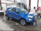 2021 Ford Ecosport S Blue vin: MAJ6S3FL3MC409188