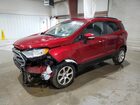 2020 Ford Ecosport Se Burgundy vin: MAJ6S3GL0LC312866