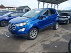 2022 Ford Ecosport Se Синий vin: MAJ6S3GL2NC470225