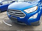 2022 Ford Ecosport Se Синий vin: MAJ6S3GL2NC470225