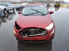 2022 Ford Ecosport Se Темно-бордовый vin: MAJ6S3GL4NC459291