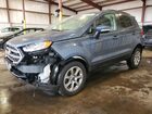 2022 Ford Ecosport Se Blue vin: MAJ6S3GL4NC469271