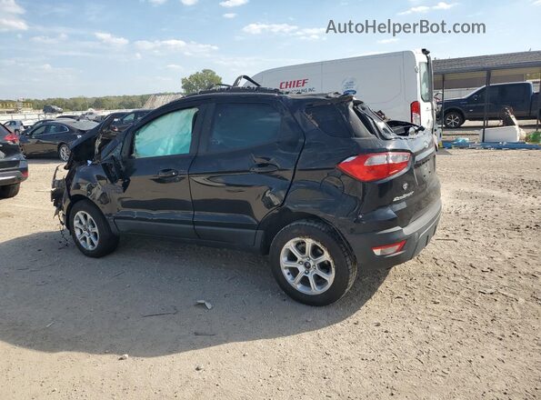 MAJ6S3GL6KC268483 2019 FORD ECOSPORT Black Tył lewy