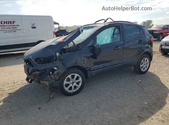 MAJ6S3GL6KC268483 2019 FORD ECOSPORT Black Przód lewy