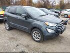 2021 Ford Ecosport Se Серый vin: MAJ6S3GL9MC402650