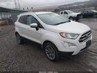 2020 Ford Ecosport Titanium White vin: MAJ6S3KL9LC382955