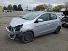 2020 Mitsubishi Mirage Es Silver vin: ML32A3HJ0LH004630