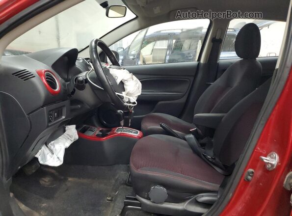 ML32A5HJ8KH009388 2019 MITSUBISHI MIRAGE Красный Вид салона спереди