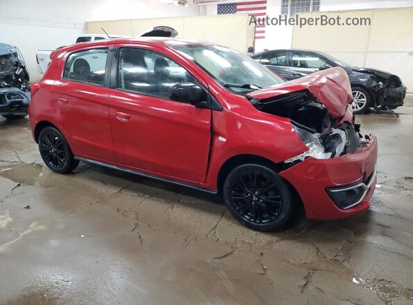 ML32A5HJ8KH009388 2019 MITSUBISHI MIRAGE Красный Передняя правая четверть