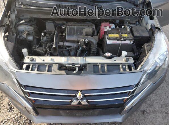 ML32AUHJ1MH007687 2021 MITSUBISHI MIRAGE Серебряный Вид задней части салона